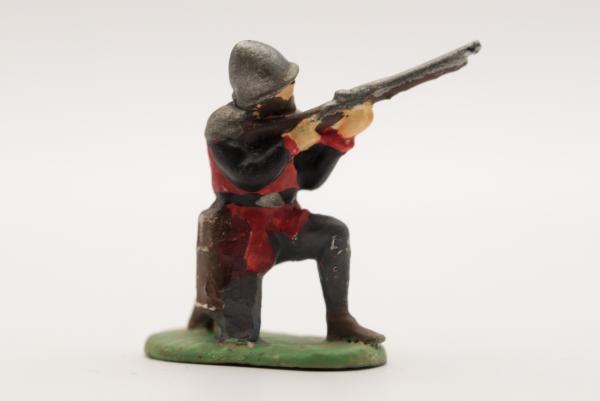 Landsknecht musket shooter kneeling